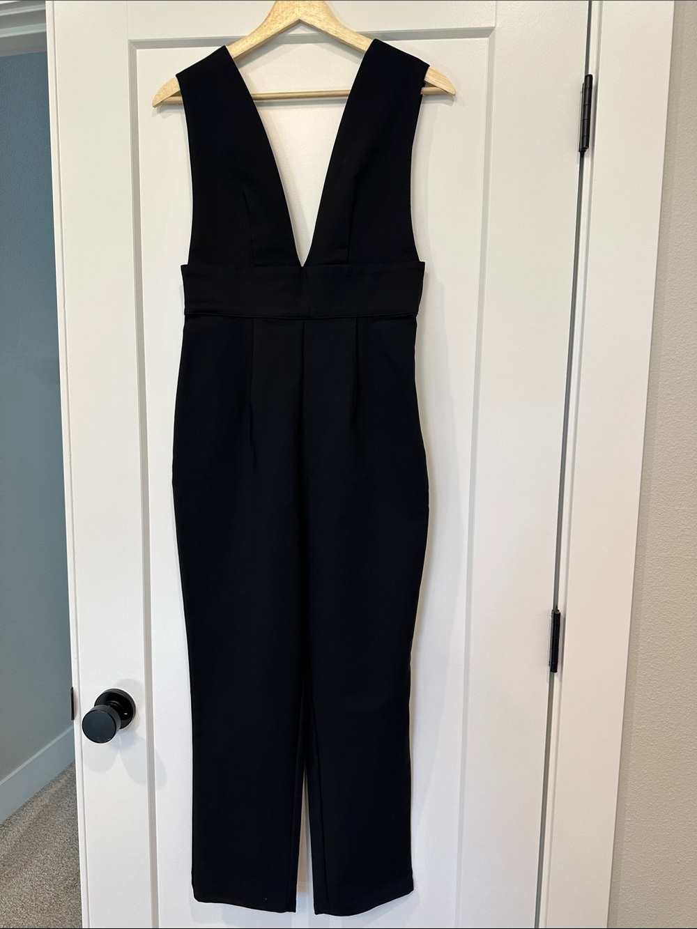 by the way. “Gloria” Deep V Jumpsuit (Medium)